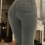 Francesca's Skinny Raw Edge Jeans Photo 1