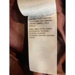 NEW Studio D&Co Moto Lambskin Leather Jacket M Maroon Full Zip Biker Outdoor Size M Photo 7