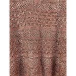 Dress Barn  Women's Metallic Pink Sweater Top Photo 2