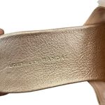 Loeffler Randall  Domino Shearling Sheep Fur Flat Slide Sandal Pink/Rose Gold 9.5 Photo 6