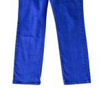 Levi's Levi’s 512 Perfectly Slimming Skinny Women's Royal Blue Denim Jeans size 10/30 Photo 4