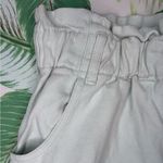 PacSun Mint Green PaperBag High Waist Mom Denim Shorts Photo 1