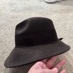 John Callahan Legacy Country Chic Dark Brown 100% Wool Hat Brim Safari Fedora Photo 4
