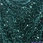 New! MORGAN & CO Green‎ Sequined Hi Photo 14