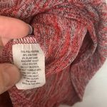 Elliott Lauren womens large long sleeve multicolor spacedye print cute casual Red Photo 4