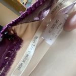 Mori Lee Women's Dress 12 Gown Formal Wedding Long Maxi Lace Chiffon Deep Purple Photo 13