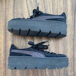 Puma Fenty x  Cleated Creeper Suede Platform Sneakers Black Women’s 8 New! Photo 6