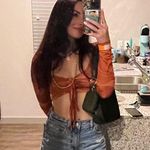 going out top Orange Size XS Photo 0