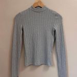 Hollister Ribbed Slim Fit Mock Neck Long Sleeve Photo 0