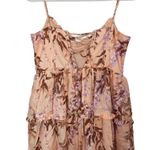 House of Harlow 1960 Linen Blend Floral Midi Dress Size Small Photo 4