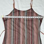 Sam Edelman Crochet Macrame Stripe Side Slit Tie Waist Midi Boho Dress 12 Photo 9