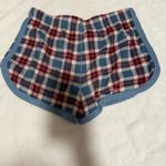 Aeropostale Purple & Blue Plaid  Sleep Shorts Photo 1