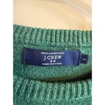 J.Crew  Green Lambswool Crewneck Pullover Sweater Size S Photo 1