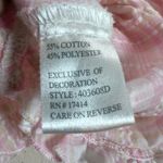 Miss Elaine Pink Plaid‎ Cotton Polyester Pajama Set Embroidered Lace Trim L Size L Photo 3