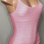 ONIA New. textured stripe swimsuit. NWOT Photo 0