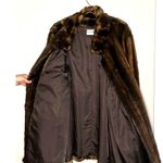Pamela McCoy Faux Fur Light Dark Brown Color Snap Button Closure Jacket size 1X Photo 6