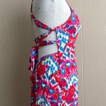 ZARA  Boho Print Strappy Back Flirty Mini Dress Photo 10