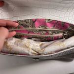 Guess  Brown & Off White Reptile Pattern Wristlet Photo 6