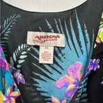 Arizona Jeans Arizona Jean Company Black Floral Jumpsuit Photo 1