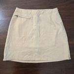 Patagonia tan khaki mini skort size 6 Photo 1