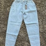 Pretty Little Thing  Light Blue Wash Basic Loose Fit Dad Jean, Size 6​​​​​​​​ Photo 2