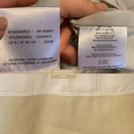 Helmut Lang TAUPE MESH & TAN LAMBSKIN LEATHER TRIM SHEATH DRESS (2) Photo 12