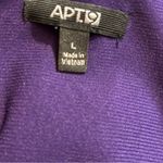 Apt. 9  Purple Floral Tank Top Size Large Photo 3