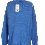 Wooden Ships NEW ski crew in aviator blue Blue and White Crew Neck Sweater s/m Photo 10
