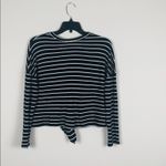 Good Luck Gem Top Striped Tie Front Photo 6