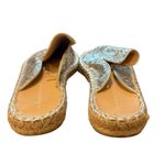 Aeropostale Women's silver slide-on espadrilles. Size 6. NWOT. Metallic. Photo 2