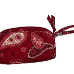 Vera Bradley Wristlet Pouch Wallet 6.5x3 & ID Keychain Pouch Mesa Red Photo 2