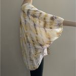 Young Fabulous and Broke Tie Dye Eyelet 3/4 Sleeve Relaxed Fit Womens M Artsy Photo 2