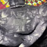 Free People Movement On The Radar Black Tie Dye Sports Bra Tank Top White Sz M/L Photo 4