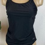 Champion Black & Gray Athletic Sport 1 Piece Swim Bathing Suit L Photo 0