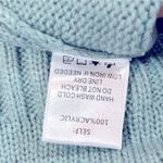 Altar'd State Knit Floral Embroidered Sleeve Crop Sweater Green and White Size M Photo 8