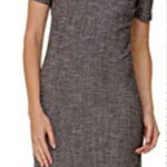 Maison Scotch Rendez Vous Tweed Shift Dress Grey Photo 0