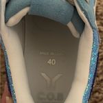 NWOT Culture Of Brave C.O.B. Play Womens Leather Sneaker sz EU 40 US 9.5 Blue Photo 3