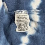 PINK - Victoria's Secret Victoria's Secret PINK Shirt Womens Blue White Tie‎ Dye Long Sleeve Crew Small Photo 6