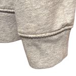 Gap Gray white embroidered front pouch Hoodie Photo 5