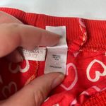 Victoria's Secret Y2k 2000s Victoria’s Secret pink Red heart print 100% cotton shorts size medium Photo 5