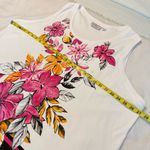 Quacker Factory 2 Piece Set Floral Tank & Cardigan Women’s Plus Size 3X White Photo 10