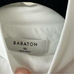 Babaton Aritzia  White Contour Mock
Neck Tank Top, Size XS Photo 2