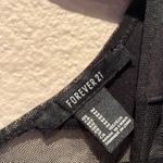 Forever 21  Black Mesh Dress Size Medium Photo 8