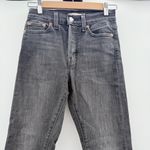 Levi's Levi’s Wedge Skinny Jeans Women’s Size 25 Charcoal Gray Button‎ Front Denim Photo 1