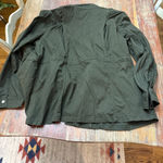 Market & Spruce  Olive Green Utility Jacket 1X Women’s Spring Fall Photo 12