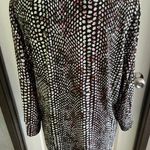 Rebecca Malone  Black and White Boxy Button Down Shirt Photo 2