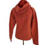 Marmot  Women's Orange Wool 1/2 Zip Pullover Hoodie Sweater Size Small Photo 4