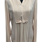 Free People Snap Out Of It Top Women's Size X-SMALL XS Beige Boho Hippie Photo 0