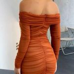 SheIn Ruched Bodycon Dress Photo 0