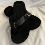 REEF EUC  Sassy Sandy Metallic Croc Embossed Photo 0